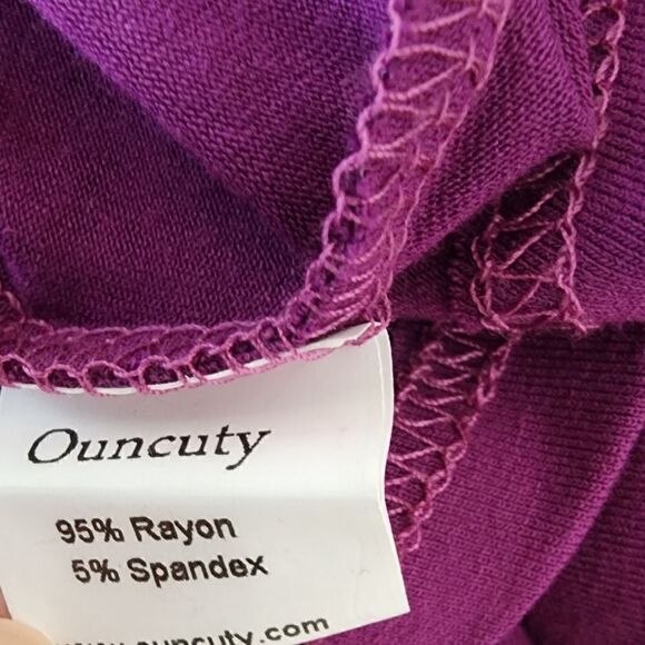 Oncuty SHAWL BUTTON TURN DOWN COLLAR TUNIC SIZE MEDIUM - Picture 7 of 7